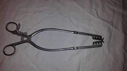 Sklar Retractor 11&#034; Beckman Thyroid Retractor Self-Retaining Hinged