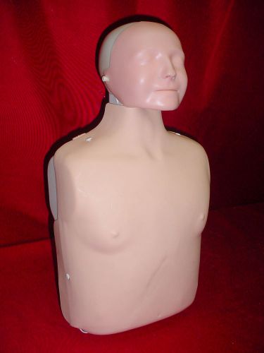 Laerdal Resusci Little Anne Medical Adult CPR Training Torso Mannequin #1