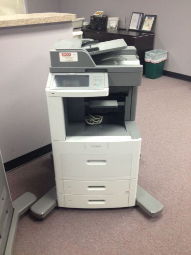 Lexmark xs658de, 55ppm, automatic duplexing, 1000 sheet paper capacity, fax for sale