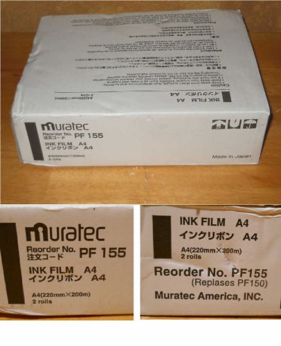 Muratec Ink Film PF155 A4 Size 2 roll box NIP