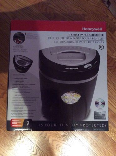 Honeywell 7 Sheet Paper Shredder Brand New Never Opened