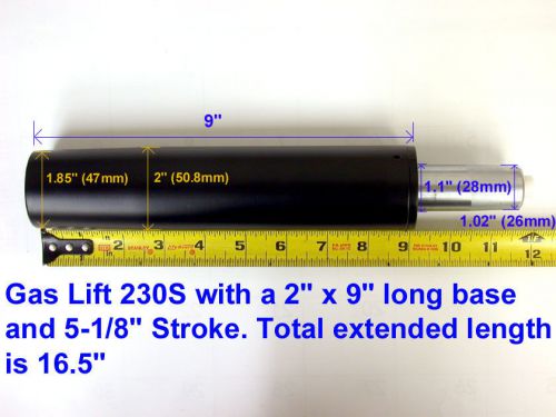 New 230S Chair Parts Gas Lift / Cylinder 2 inch base