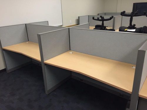 Allsteel dna call center cubes 60&#034; wide, 30&#034; deep, 48&#034; tall for sale