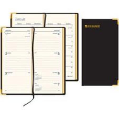 At-A-Glance Pocket Weekly Royal Crown Black