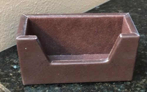 Brown Business Card Holder