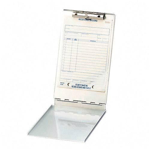 Saunders Alum Form Holder, Top Open, 30 Sheet Cap, 5 2/3&#034; x 9 1/2&#034; SR