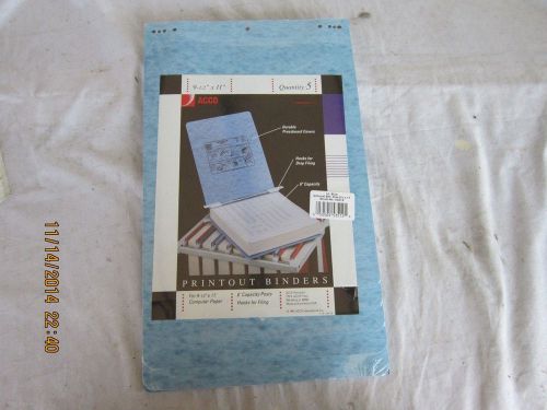 Acco brands Printout binder Part Number 04554