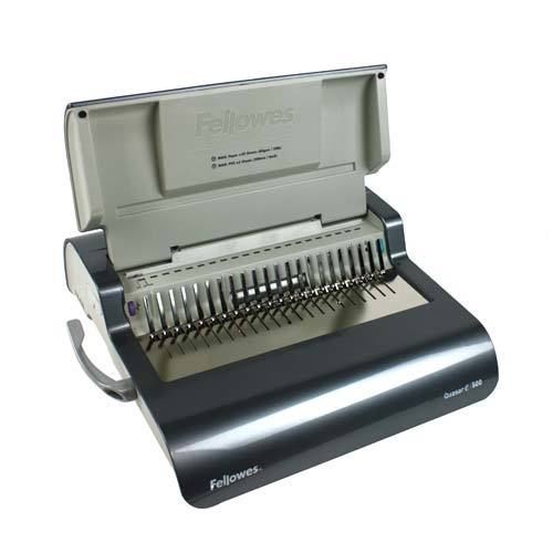 Fellowes Quasar E Electric Plastic Comb Binding Machine Free Shipping