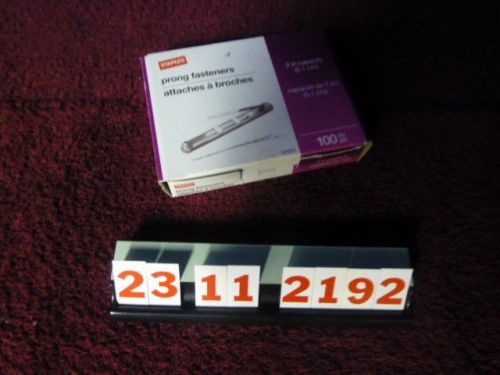 STAPLES FASTENERS 32023-100 EACH- 2&#034; CAPACITY-1 BOX