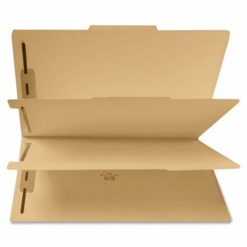 Sparco Six Part Folders, 2&#034; Exp., 2 Div, Legal, 25/BX, Manila (SPR95008)