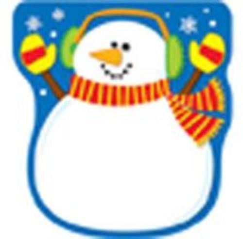 Carson Dellosa Snowman Notepad