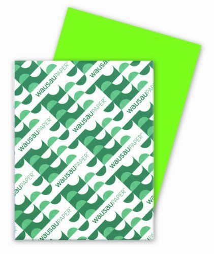 Wausau paper astrobrights card stock - for inkjet, laser print - (wau22781) for sale