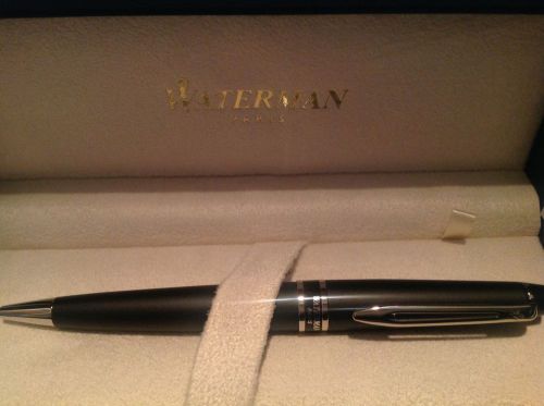 WATERMAN EXPERT Ball Point Pen Black - New In Box