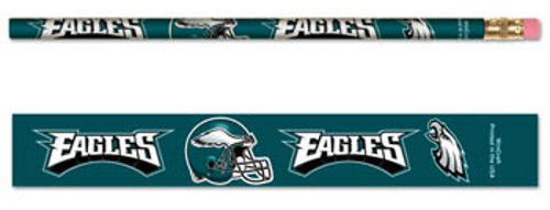 Philadelphia Eagles 6 Pack Pencil Set School or Office