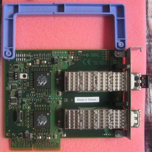 IBM Dual Port 10GB Virtual Ethernet Daughter Card 74Y2995 74Y2717 W/ 2 JDSU