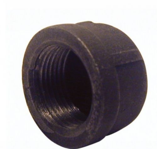 1/2 inch black cap