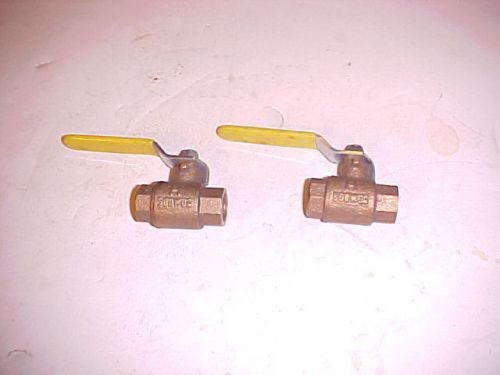 HONEYWELL 3/8 NPT BALL VALVES, NEW, 500 WOG