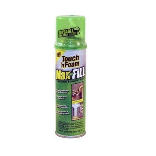 Touch &#039;N Foam 16-OZ Max Fill Triple Expanding Insulating Foam Sealant