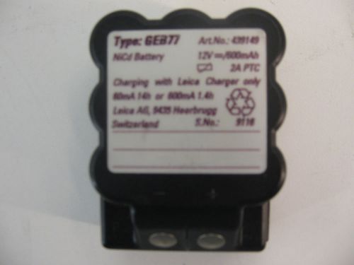 Leica geb77 battery for leica instruments tps 1000 tc400-tc905 series surveying for sale