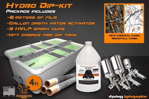 Hydrographics True Timber Dip Tank Kit Water Transfer Printing Film Camouflage