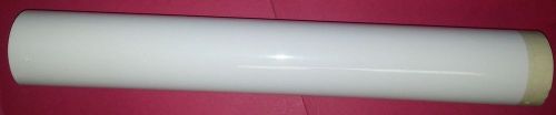 WHITE Graphic Vinyl Film + Adhesive Back 15&#034; x 15&#039; Roll (5 YR Hi Performance)