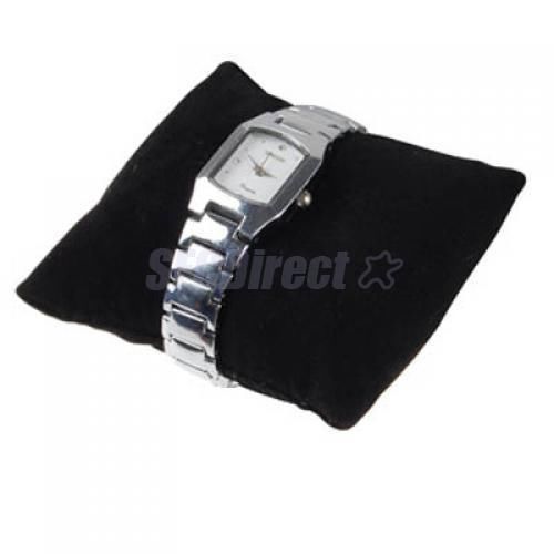 5 lot blk velvet bracelet watch jewelry pillow display for sale