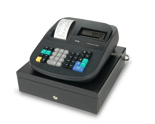 Royal 120dx electronic cash register for sale