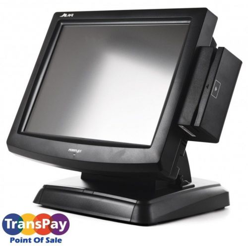 Posiflex tp8315 pos touch-screen all-in-one terminal w/ magnetic stripe reader for sale