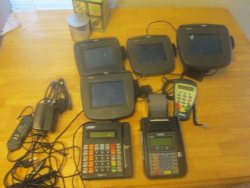 Ingenico eN-Touch Signature Pad Model 1000 Lot W/ Printers POS LOT