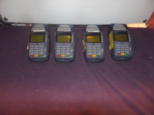 Lot of 4 verifone omni 3750 for sale