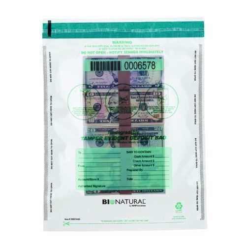 Mmf deposit bag - 12&#034; x 16&#034; - 100/box - clear (mmf236211420) for sale