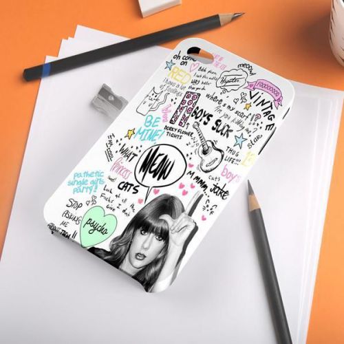 Taylor Swift Collage Quote Lyric Pop Album iPhone A108 Samsung Galaxy Case