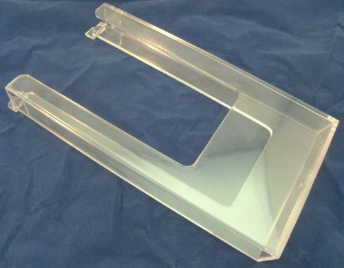 Slatwall Clear Acrylic Literature Pamphlet Brochure Holders