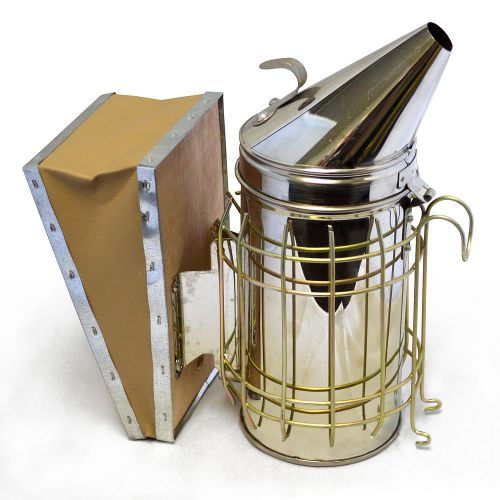 Aspectek Beekeeping Supplies Accessories Large Bee Hive Smoker 11 x 4 inches