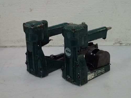 2 PNEUMATIC BOX STAPLERS LOT, RA1000T34CT.18MM