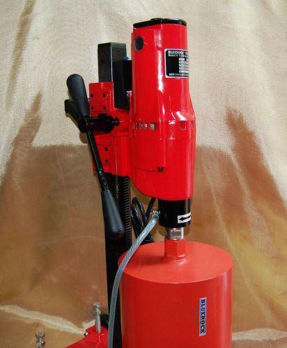 BLUEROCK ® TOOLS 10&#034; Z-1RB CONCRETE CORE DRILL w/ ROLLING BASE- PACKAGE DEAL!