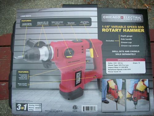 ROTARY HAMMER DRILL. NEW