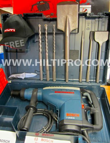 BOSCH - HILTI TE 60-1-3/4&#034; SDS-MAX HAMMER DRILL, BRAND NEW, FREE BITS &amp; CHISELS