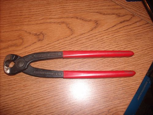 Knipex 1098 Straight Jaw Oetiker Squeeze Clamp Crimper Steel Plier Hand Tool