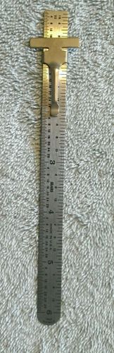 Vintage Sears  Metal Pocket Ruler