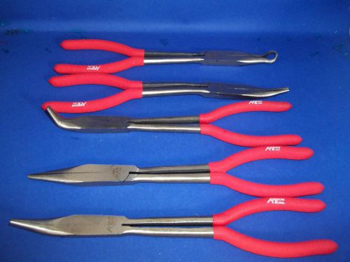 LONG NOSE PLIER SET 11” INCHES 5 PCS