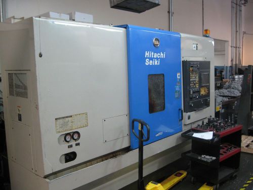 Hitachi Seiki Super HiCell 250 CNC Seicos Fanuc, Live Tool ,