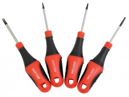 DEKTON 4 PIECE PRECISION TORX* SET