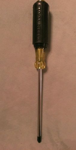 Klein Tools 603-6 No.3 Profilated Phillips 6-Inch Round Shank Tip Screwdriver