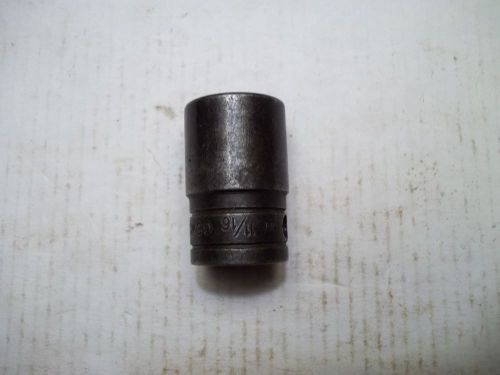 SNAP ON TOOLS 11/16&#034; SOCKET 1/2&#034; DR 12PT GSW241 MILLWRIGHT AUTO MECHANIC PARTS