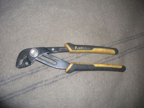 Stanley 10&#034; FatMax Push-Lock Groove Joint Pliers 84-648