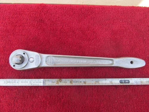 VTG.J.H. WILLIAMS 1/2&#034; DRIVE 10-1/2&#039;&#039;LONG RATCHET S51 SUPER RATCHET GOOD USE