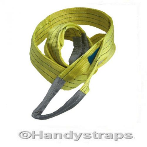 Duplex 2 meter x 3,000kg webbing lifting sling strap strop 3 ton - 90mm wide for sale