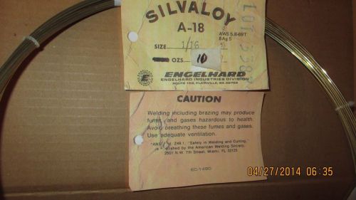 45% silver solder silvaloy 10 oz