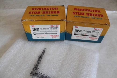 2ea remington arms dupont fastener blank driver hammer gun powder fastening s-27 for sale